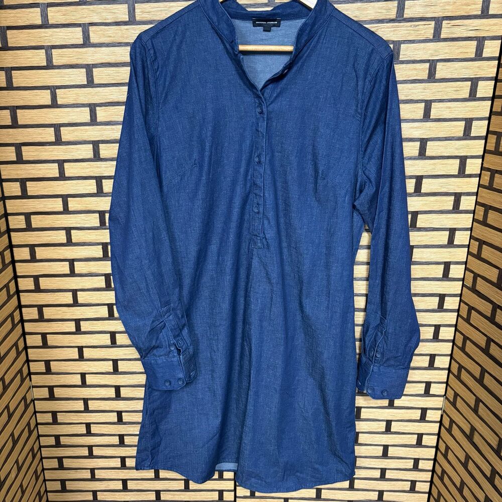 Universal Standard Denim Dress Size 2XS (Size 6-8)